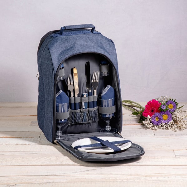 PT-Colorado Picnic Cooler Backpack - Color: Navy Blue