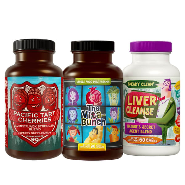 Best Sellers Bundle - Joint and Muscle Comfort, Liver & Vital Organ Health