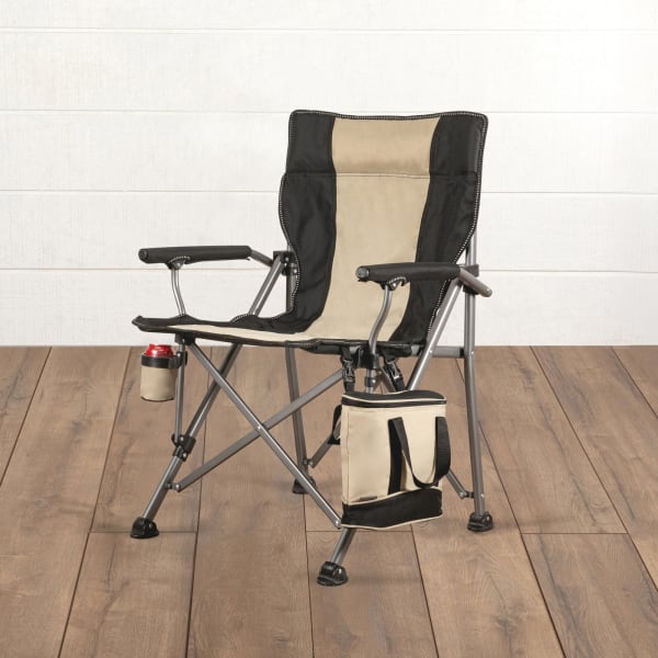 Outlander XL Camping Chair with Cooler - Color: Black