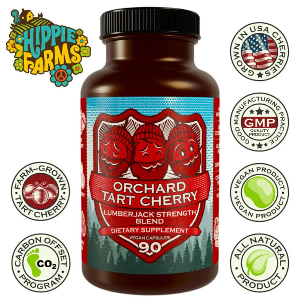 Orchard Tart Cherry - Lumberjack Strength Blend - Grown In USA Cherries