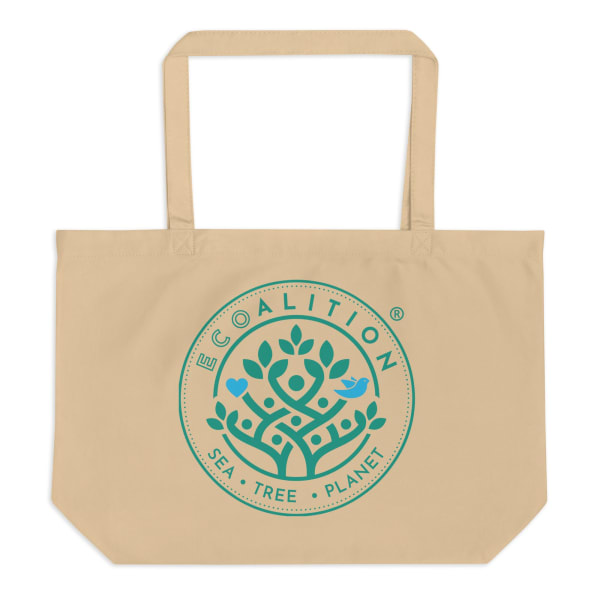Ecoalition Large Eco Tote - Color: Oyster