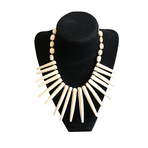 Spike Necklace - Color: Spike White