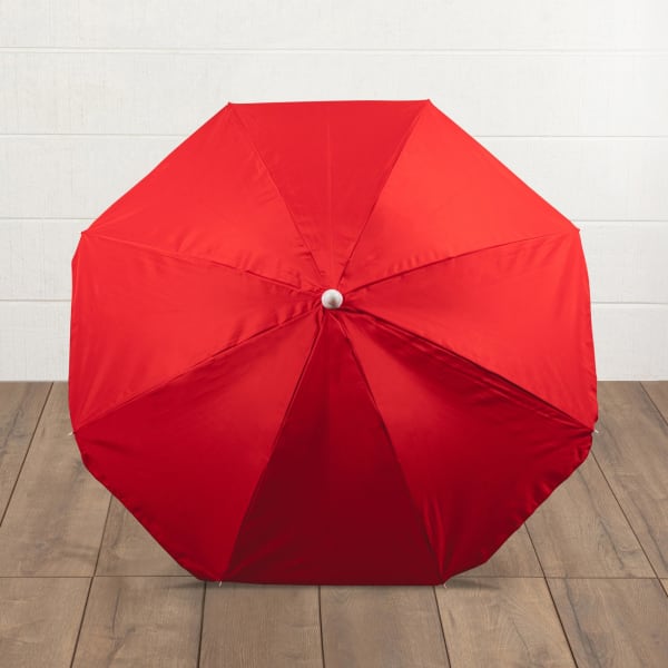 5.5 Ft. Portable Beach Umbrella - Color: Red