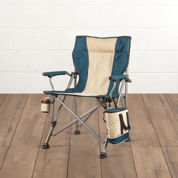 Outlander XL Camping Chair with Cooler - Color: Navy Blue