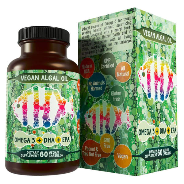 Vegan Algae Oil with DHA & EPA - The Better, Cruelty Free, Omega-3