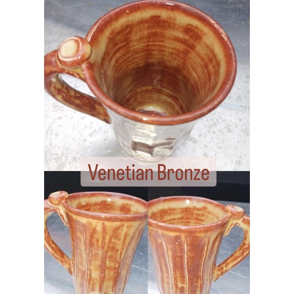Handmade Coffee Mug - Color: Venetian Bronze