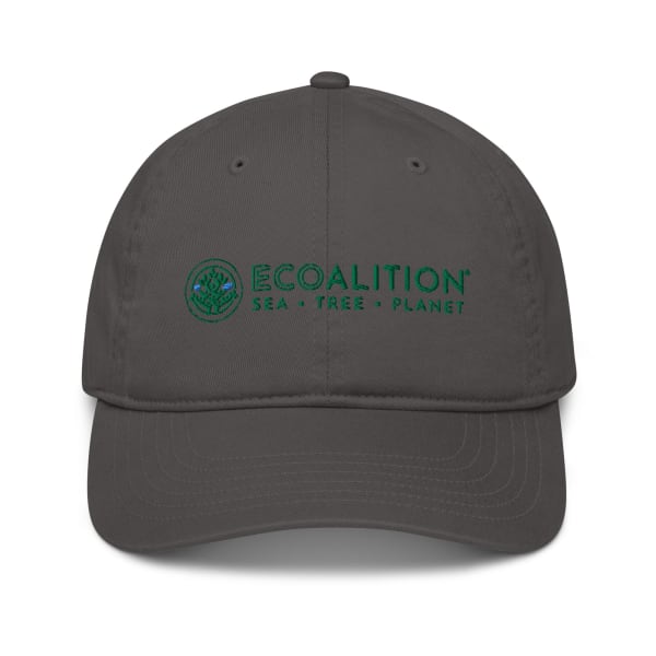Ecoalition Organic Baseball Cap - Color: Charcoal