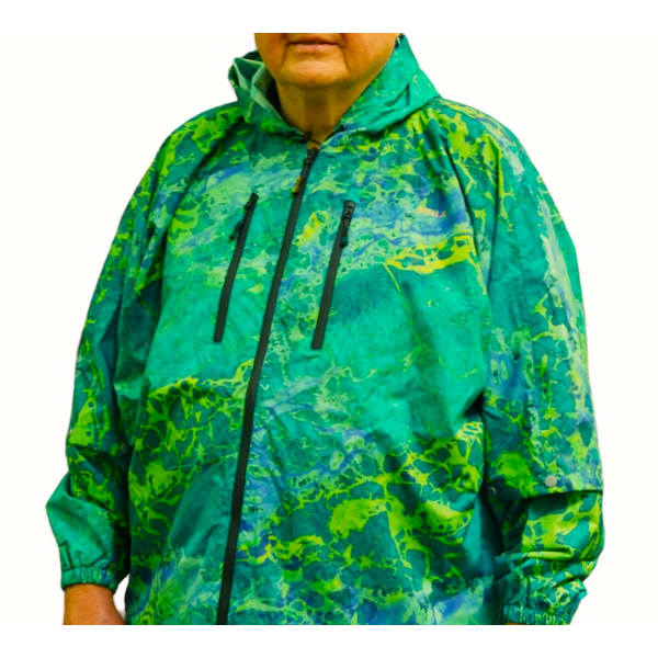 Brella 2015 Blue Green Unisex Rain Jacket