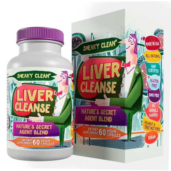 Liver Cleanse - Nature's Secret Agent Blend w/ Milk Thistle