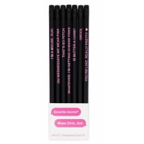 Mean Girls Pencil Set | You’re Like Really Pretty, On Wednesdays We Wear Pink, Etc.