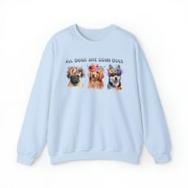 All Dogs Are Good Dogs Unisex Heavy Blend™ Crewneck Sweatshirt