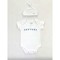 Organic Cotton Baby Hat White