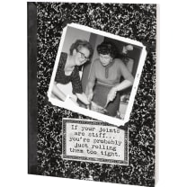 If Your Joints Are Stiff… You're Probably Just Rolling Them Too Tight Double-Sided Journal | 160 Lined Pages Notebook