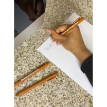 Mastermind At Work Pen 🏆 | Gel Click Pen in Caramel