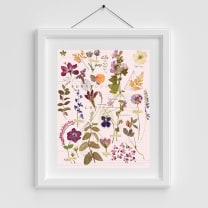 Love Garden 11" x 14" Art Print | Copper Details | Unframed | Gift for Her