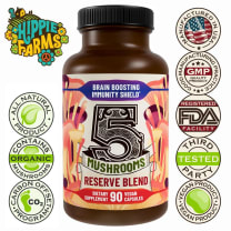 5 Mushrooms Reserve Blend | Mushroom Supplement