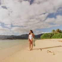 Summerland Beach Umbrella - Palm Beach