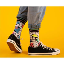 Totally 80s Tubular Crew Socks