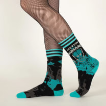 Destroy All Humans Crew Socks | Alien Horror Themed Socks