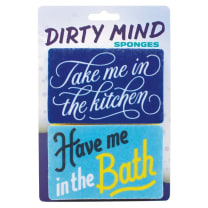 Set of 2 Take Me in the Kitchen / Have Me in the Bath Sponges