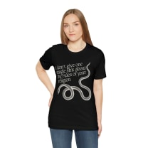 I Don't Give One Single Sh*t About the Rules of Your Religion Unisex Short Sleeve Tee [Multiple Color Options]