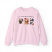 All Dogs Are Good Dogs Unisex Heavy Blend™ Crewneck Sweatshirt