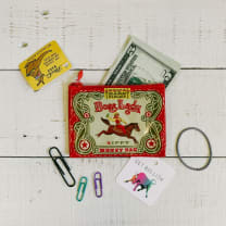 Boss Lady Coin Purse | Recycled Material | 3"h x 4"w | BlueQ at GetBullish