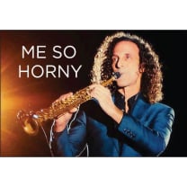 ME SO HORNY Rectangular Fridge Magnet | Refrigerator Magnet Decor | 3" x 2"