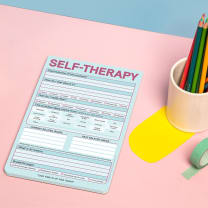 Self-Therapy Notepad in Pastel Blue