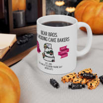 Bear Bros. Gay Wedding Cake Bakers Ceramic Mug 11oz