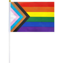 Mini Progressive Pride Flag