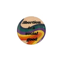 Pro-Choice Abortion Rights Pinback Button Set of 5 | Feminist Reproductive Rights Pin Badges