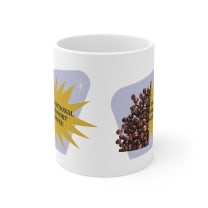 Emotional Support Coffee Ceramic Mug 11oz