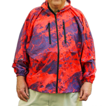 Brella 2015 Red Blue Unisex Rain Jacket