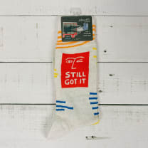 Still Got It Men's Crew Socks | BlueQ at GetBullish