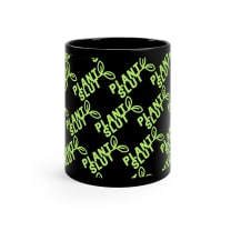 Plant Slut 🌱 11oz Black Mug