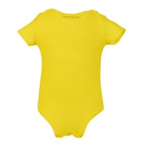 The Everyday Baby Onesie - Color: Lemon Yellow, Size: 0-3 months