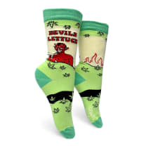 Devil's Lettuce Gift Set of 3 Items | Socks, Blunt Case, Rolling Tray | Marijuana Lovers' Gift