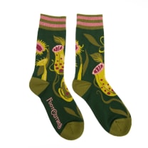 Carnivorous Pitcher Plant Crew Socks