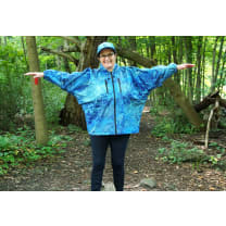 Brella 2015 Blue Unisex Rain Jacket for Youth + Petite