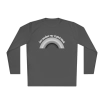 Just Another Ray of Pitch Black Unisex Lightweight Long Sleeve Tee (Sizes through 4X)