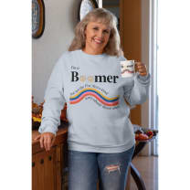 I'm a Boomer But Not the Fox News Kind Unisex Heavy Blend™ Crewneck Sweatshirt