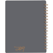 Flawlessly Fierce Spiral Notebook | Foil Lettering | 5.75" x 7.50" | 120 Lined Pages