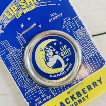 Lip Shit Lip Balm in Blackberry Honey Beeswax Formula | Lip Moisturizer in Tin | .3oz | BlueQ at GetBullish