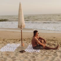 Summerland Beach Umbrella - Laguna