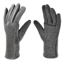 Diamond Doll Women's Rhinestone Studded Winter Gloves | Touch Screen | Soft Fleece Lining