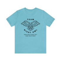 Team Night Owl Unisex Jersey Short Sleeve Tee