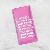 Beyoncé-Inspired Boy Dry Tea Kitchen Towel | Cotton Flour Sack Dish Cloth | 21" x 28"