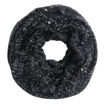 Constellation Infinity Scarf in Black or Mint - Color: Black