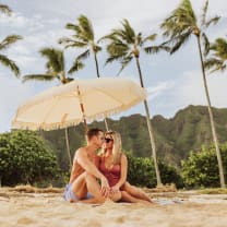 Summerland Beach Umbrella - Havana